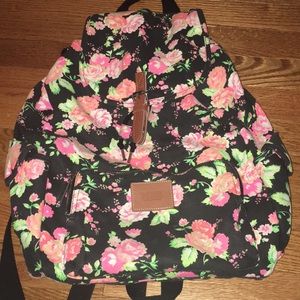 Floral victoria secret backpack